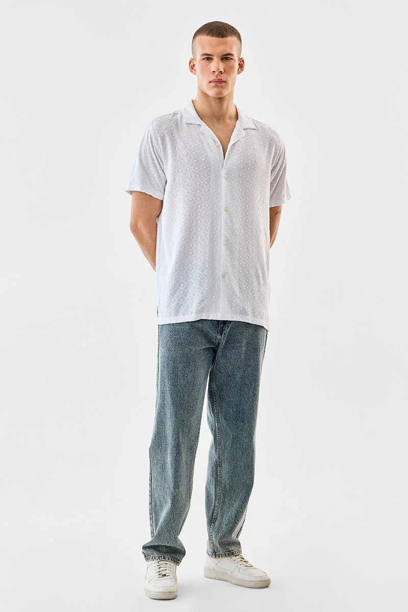 سنيتش Box Fit 100% Viscose Hakoba Shirt